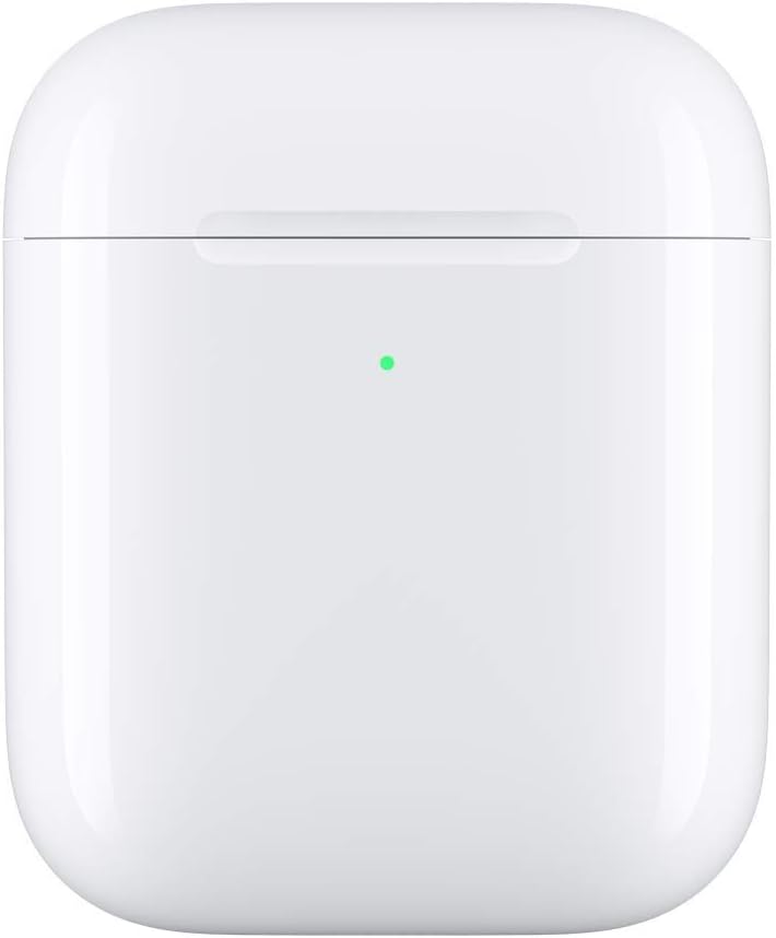 Apple Wireless Charging Case for Airpods (Latest Model) - White (Renewed)