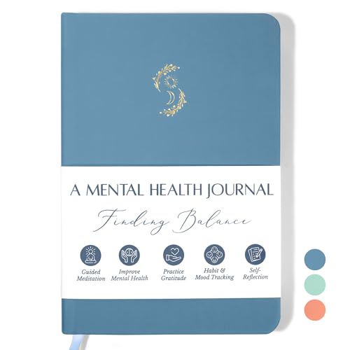 Journal de santé mentale et bien-être personnel contre le stress quotidien