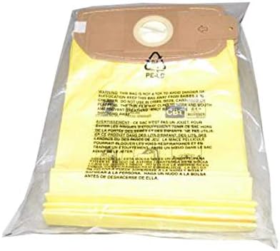 Replacement For Hoover CH34006 Corded Backpack Vacuum Cleaner Type-CB1 Allergen Filtration Paper Bags 10PK # AH10273