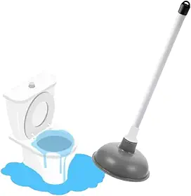 Desentupidor De Vaso Sanitário Alta Sucçâo Wc Banheiro Ralo Cozinha Pia Tanque Lavatório Com Cabo Longo (1)