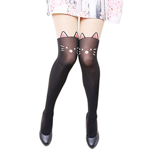 Viskey - Collants - Femme noir style-10