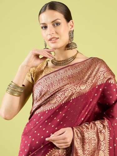 Image of Avantika Fashion Women's Kanjivaram Soft Silk Banarasi Sarees With Blouse Piece