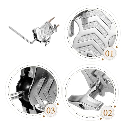 Soporte para campana de tambor DECHOUS para instrumentos de percusión, accesorio versátil para kit de batería con diseño elegante miniatura 4