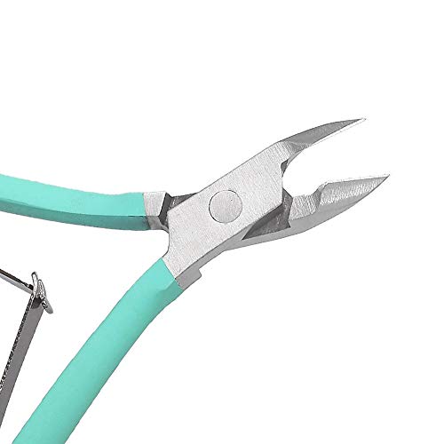 Nagelhautzange mit Nagelhautschieber, Edelstahl, Nagelhautentferner und -schneider, Beauty-Tool für Fingernägel und… – Bild 4