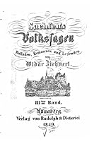 Sachsen's Volkssagen, Balladen, Romanzen Und Legenden 1522750746 Book Cover