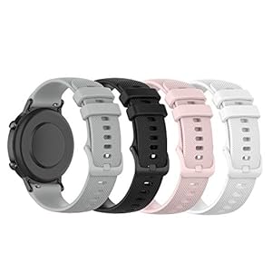 Chofit Bandjes compatibel met Fitpolo/Willful/Lifebee ID205L/H205L/ID205G/ID205U riem, vervangende zachte siliconen…