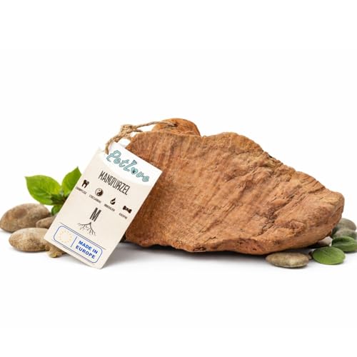 PetLove Kauwurzel für Hunde aus Baumheide • Natürliches Kauspielzeug hypoallergen • Kauknochen ohne Zusätze, ohne Kalorien, ohne Chemie • Größe: XS (50-124g) • Für Welpen