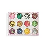 2. Las lentejuelas para uñas de alta calidad tienen un brillo similar al del arco iris, que puede mostrar diferentes efectos de brillo desde diferentes ángulos para crear una hermosa forma de uña.