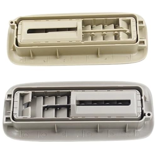 Aireador Salpicadero Consola Central Para Mitsubishi Para Pajero V93 V97 7842A069YA Rejilla Ventilación Lateral Techo Coche Panel Aire Acondicionado Cubierta(Gray with frame)