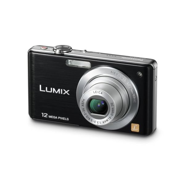 Panasonic Lumix DMC-FS15 Digitalkamera (12 Megapixel, 5-fach opt. Zoom, 6,9 cm (2,7 Zoll) Display, Bildstabilisator) schwarz