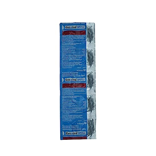 Cetzine Cold - Strip of 10 Tablets