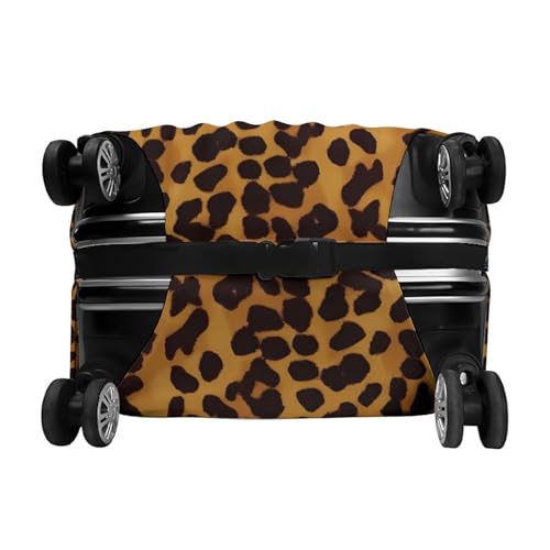 Cool Cheetah Leopard Luggage Cover Travel Suitcase Covers for Luggage Elastic Carry on Luggage Covers for Suitcase Tsa Approved Washable Luggage Sleeve Protector Fits 18-32 Inch M 6