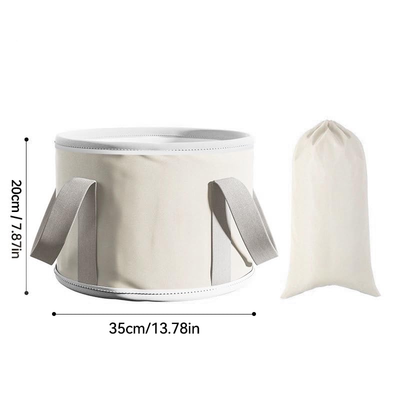 Pila plegable para pies 24L color off-white miniatura 7