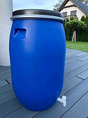 Regenwassertank Agrohit 220 Liter Weithalsfass aus Kunststoff