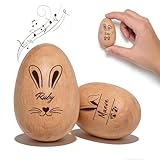 Matériau de qualité supérieure: Les oeufs en bois personnalisés sont expertement fabriqués à partir de bois naturel de haute qualité, avec une surface lisse et sans aspérité après plusieurs processus de polissage fin. Le grain de bois naturel se démarque grâce à une finition douce et chaleureuse, offrant une touche confortable et adaptée à la peau. Leur structure solide garantit une utilisation à long terme sans dommages faciles
