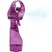 O2COOL Deluxe Handheld Battery Powered Water Misting Fan (Purple)