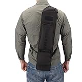 XTACER Back Arrow Canvas Quiver Hunting Training Camo Archery Target Quiver Holder Shoulder Bag Pouch Quiver, Back Quiver