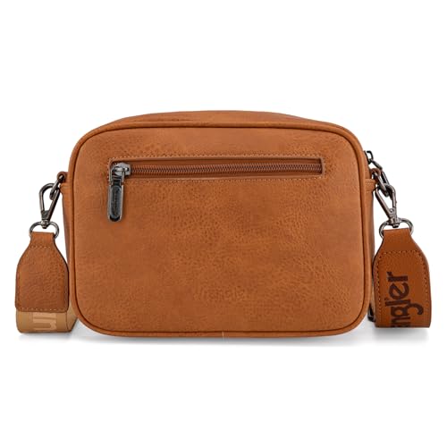 Image of Wrangler Crossbody Bag for Women Multi Pocket Crossover Bag Shoulder Pursea with Adjustable Strap