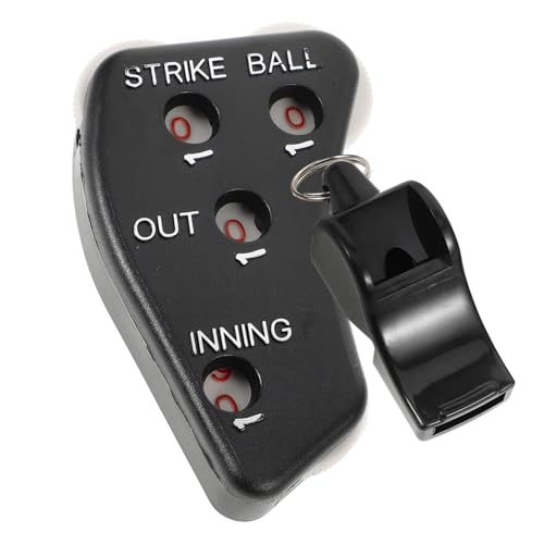 Totority Reusable Baseball Umpire Clicker Score Counter Compact Design Easy to Carry for Baseball Games