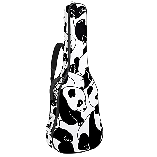 Housse guitare acoustique 106 cm rembourrée contre chocs et rayures