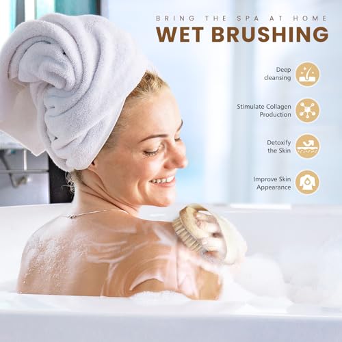 Popchose P-BRUSH01 Dry Brushing Body Brush thumb #4