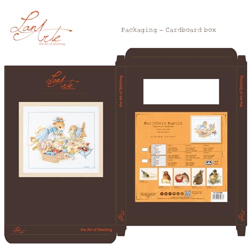Point de croix compté kit complet broderie motif DIY
