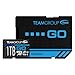 TEAMGROUP GO Card 1TB MicroSDXC UHS-I U3 V30 4K for Action Cameras & Drone High Speed Flash Memory Card with Adapter for Outdoor Sports&Vlog, 4K Shooting,GoPro&Insta360&DJI TGUSDX1TU303