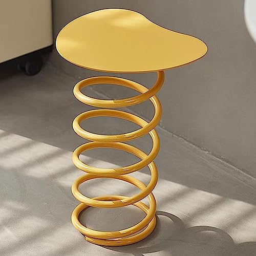 Coffee table petite table d'appoint en métal pour intérieur et extérieur - 7