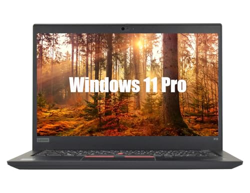 Lenovo ThinkPad X13 Gen 1 Business Laptop, 13.3 Inch Notebook, Intel Core i7-10510U, 8GB RAM, 512GB SSD, US QWERTY Keyboard, Windows 11 Pro (Renewed)