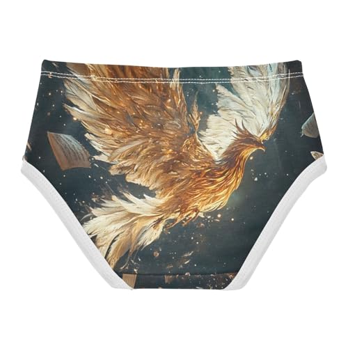 Phoenix Golden Feathers Toddler Girls's Underwear 2T 202c03442
