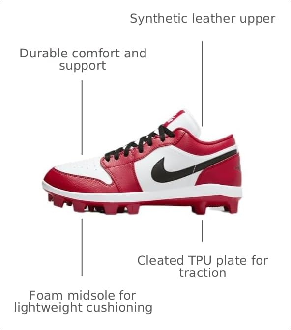 Image of Jordan 1 Retro MCS Low Baseball Cleats