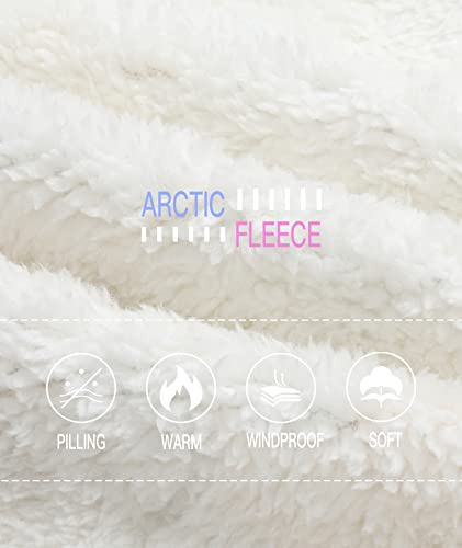 V VALANCH Toddler Fleece Jacket Baby Boys Girls Zip Up Hoodie Sweatshirt Thick Warm Clothes Spring Autumn Winter Coat 1-6T3