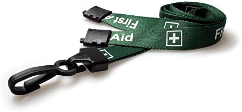 First Aid Lanyard Plastic Clip 15mm