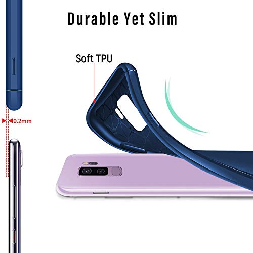 AKABEILA Cover Samsung S9 Plus, Vetro Temperato