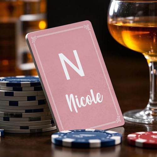 Baraja de naipes personalizada para póker 54 cartas miniatura 6