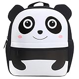 TEAMEN Mochila infantil niños pequeños, (Panda)