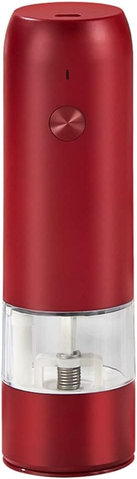 Electric Automatic Mill Pepper And Salt Grinder Charging Spice Salt Pepper Grinder With LED Light Adjustable Coarseness Mill(E)