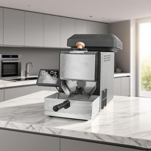 Tostador De Café Casero | Tostador De Café Con Fuego Directo Simulado, Bandeja De Enfriamiento Rápido Y Control Inteligente Con Botones, Recolector Incorporado, Adecuado Para Tostar Café En Casa.