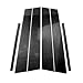Adesivo Decorativo per Montanti B della Finestra Dell'auto in Fibra di Carbonio per BMW E60 E90 F30 F10 F20 F07 E70 E84 E46 Accessori per Finiture per Auto (Color : E46)