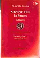 Teacher's Manual: Adventures for Readers Book One; with Answer Key to the Test Booklet B000FWCWZE Book Cover