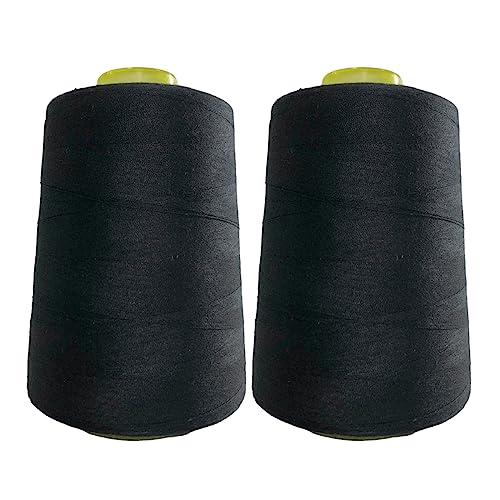 Filo per Cucire 40/s (2 pezzi, Nero 332-5000Y)