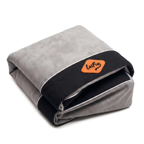 Image of Laifug Extra Large Pet /Dog Bed Removable Washable Cover (Jumbo Replacement Cover (50 inchx36 inchx10 inch) Slate Grey)
