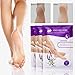 Pink&iSwan Lavender Foot Peel Mask - Callus Remover for Feet - Pedicure Kit - Peel Off Mask - Foot Mask - Foot Care - Foot Callus Remover - Pedicure Set - Foot booties Disposable - (3 Pack)