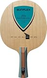 Sunflex Zen Photon Tischtennis-Holz | professionelles Offensiv Holz | 5 Furniere mit Balsa | Dynamik und viel Spin | sehr leicht | gerader Griff