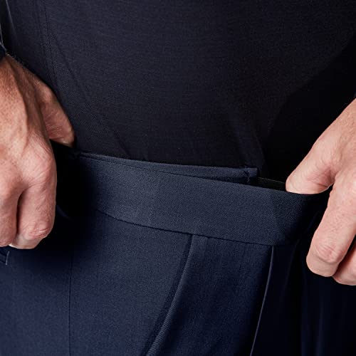 Haggar Men's Classic Fit Pleated Premium Comfort Dress Pant by Haggar - Used condition - Image 2