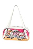 ED HARDY Women’s Vintage Graphic Shoulder Handbag with Skull Rose Tattoo Art Design (White Sunset)