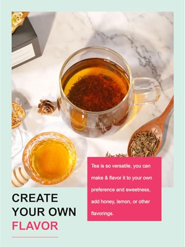 Image of TeeLux Valerian Root Tea Loose Leaf, Cut & Sifted, Caffeine Free, 16oz | Pure Valerian Root Herbal Tea with Smooth & Mild Taste, Natural Ingredients