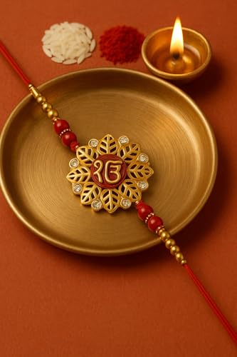 WoWsome Rakhi | Rakhi-Traditional Ek-Omkar Rakhi For Brother's/Bhai On Rakkshabandhan | Ek-Onkar Rakhi3
