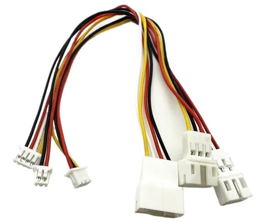 Conector MX1.25 a PH2.0 de 4 pines y cable de terminal de 15cm para electrónica 2