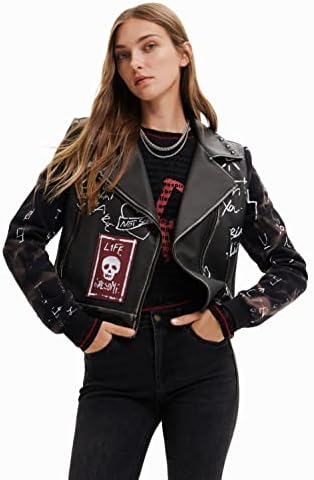 Desigual CHAQ_PORTLAND, 2000 BLACK, XS